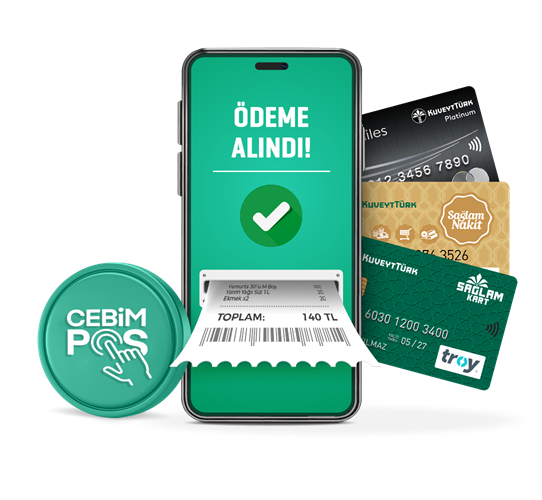 A first in banking with Kuveyt Türk CebimPOS!