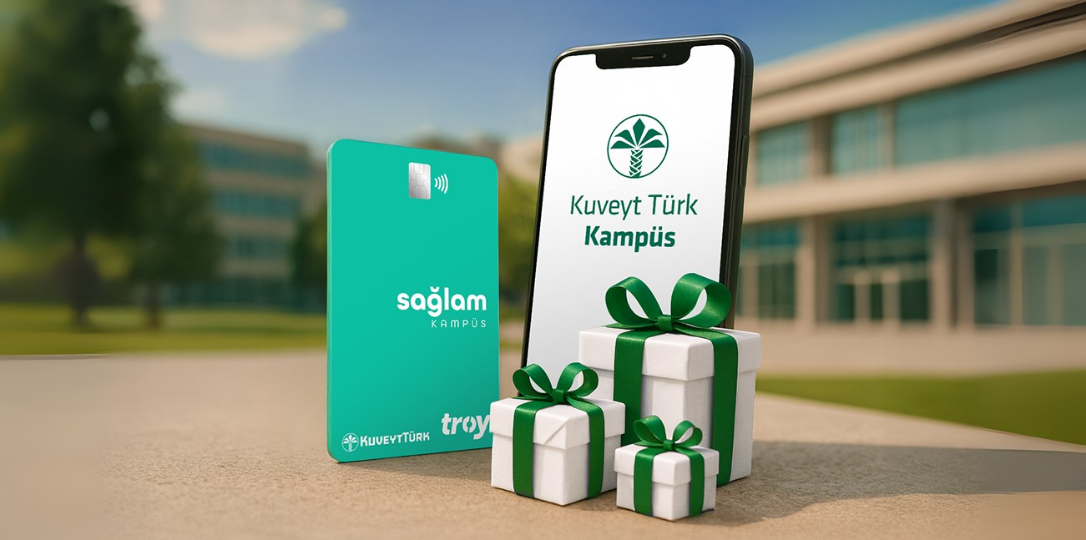 Kuveyt Türk Kampüs ile öğrencilere özel avantajlar ve hediye fırsatları