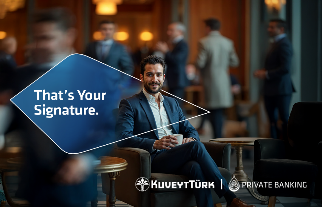 Kuveyt Türk customers enjoying free lounge comfort.