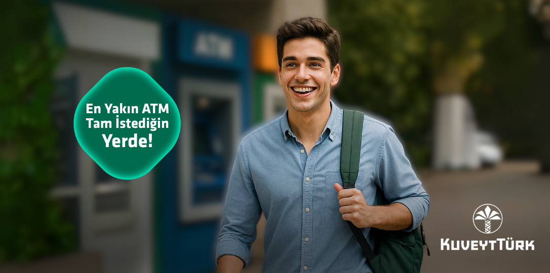 En yakın ATM ye istediğin yerden ulaşma imkanı
