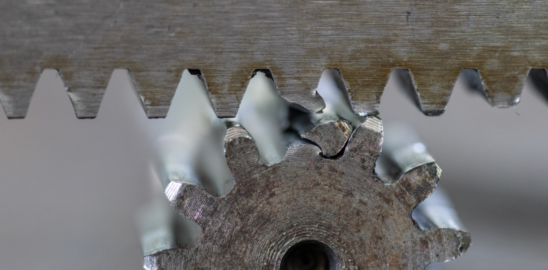 Broken machinery 