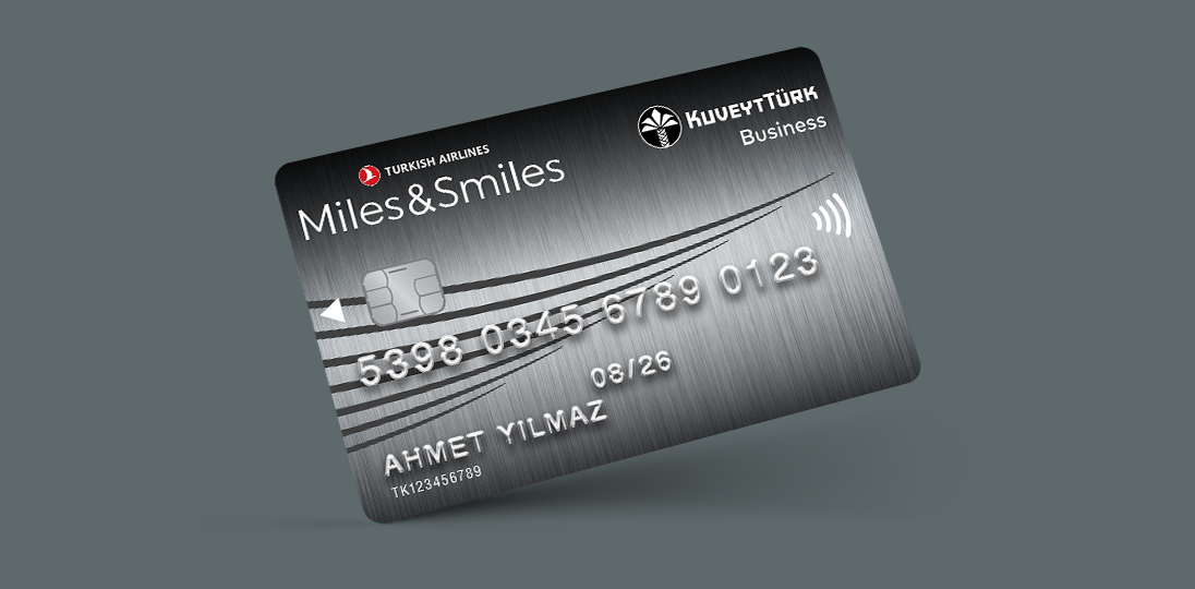 kuveyt türk miles and smiles business kartı