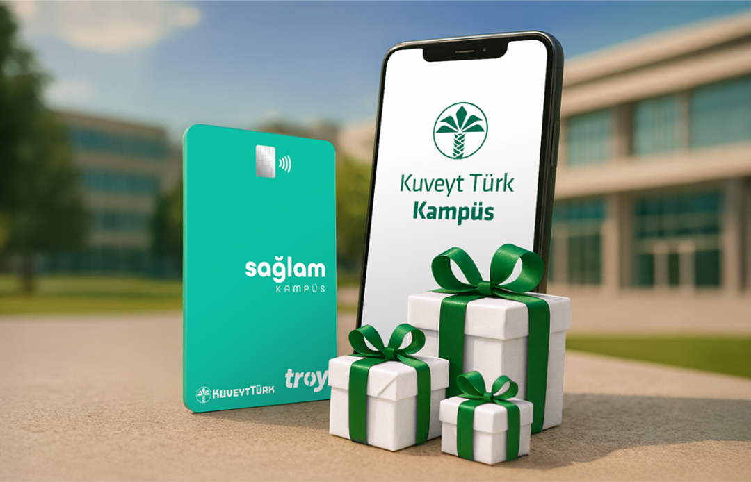 Kuveyt Türk Kampüsle öğrencilere özel avantajlar ve hediye fırsatları